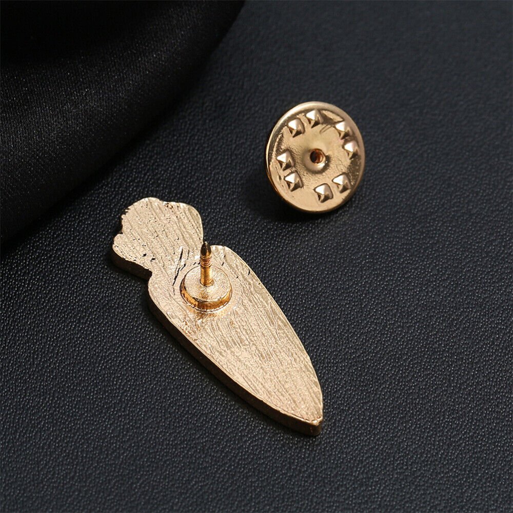 Carrot Shape Brooch