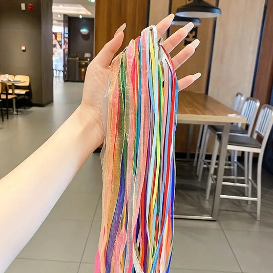 Colorful Braided Hair Clips