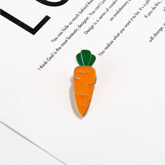 Carrot Shape Brooch