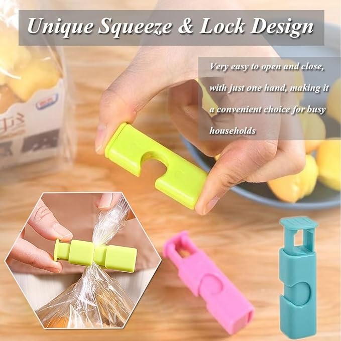 Reusable Food Bag Sealing Clip